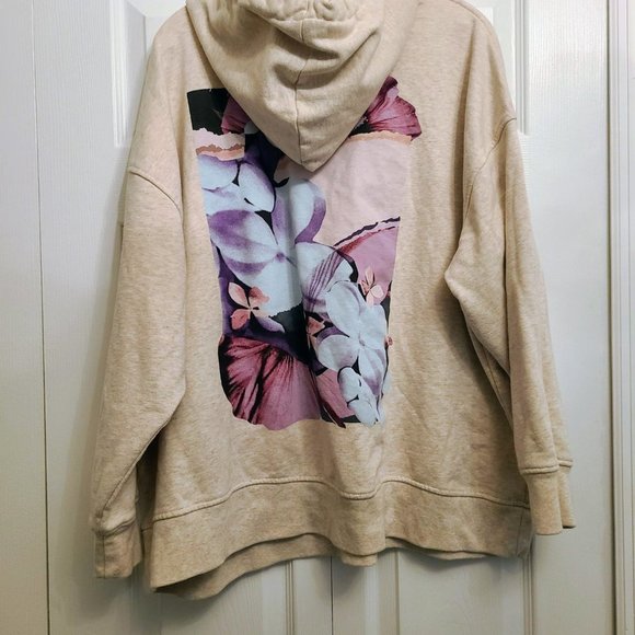 Helena Christensen X H&M Printed Hoodie XL - Picture 9 of 14